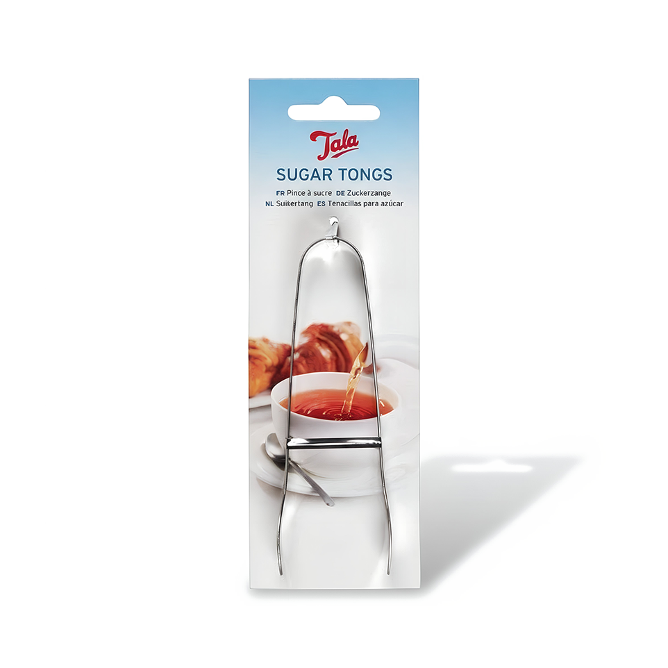 Tala Sugar Tongs Stainless Steel 12cm Elegant Tea Coffee Serving Tool