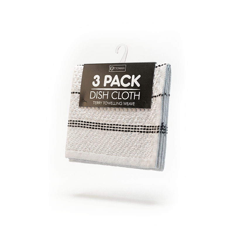 Heavy Duty Dish Cloths Kitchen Towels Strong Absorbent Drying & Cleaning Cloth