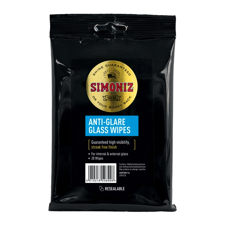 Simoniz Screenies Glass Wipes Pack 20