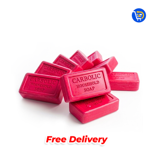 125g PINK SOAP CARBOLIC ANTISEPTIC FRESH SMELL OLD FASHIONED TRADITIONAL SOAP BAR