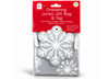 Ig Design Jumbo Santa Sack Drawstring Gift Bag & Tag Snowflake Design Xmas Eve Presents