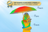 Mini Pocket Compact Fold Umbrella Rain Windproof Sun Anti UV Travel Folding UK