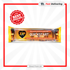 Zip Quickstart Firelighters 150g Slim Easy Light Fire Starter for Open Fires