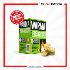 Warma Eco Wood Wool Firelighters Slim Pack 30 Natural Fire Starter
