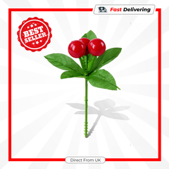 Premier Berry Pick Red 17cm Artificial Berries Floral Decoration Christmas Craft