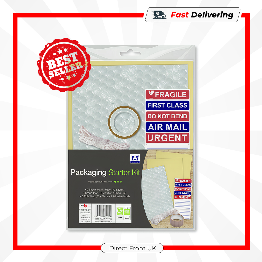 I G Design Packaging Starter Kit for Crafts, Gifts & Creative DIY Projects