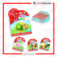 I G Design Act Air Dry Clay Assorted Colours for Crafting & DIY Projects