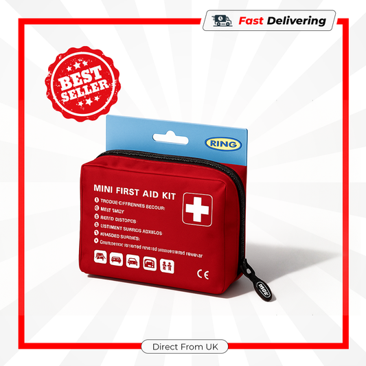 Ring Automotive Mini First Aid Kit Car Vehicle Emergency Travel Safety