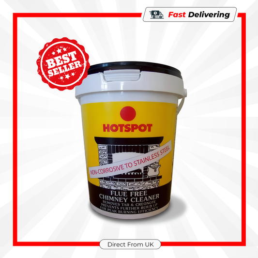 Hotspot Chimney Cleaner 750g Creosote & Tar Remover Stove Fire Safety