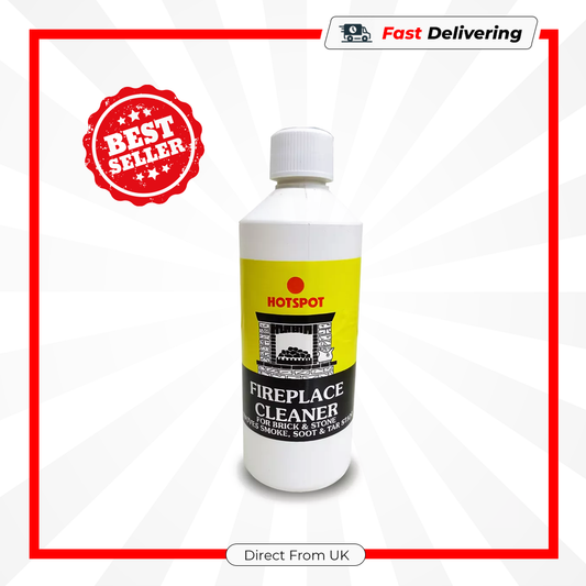 Hotspot Fireplace Cleaner 500ml Smoke Soot & Tar Remover for Brick Stone