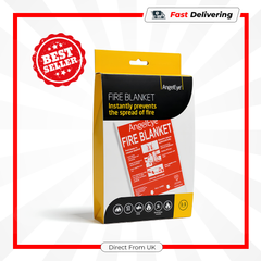 Fire Angel AngelEye Fire Blanket 100x100cm Kitchen Home Safety BS EN Certified