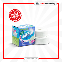 Kontrol Refill Tabs 2 x 450g Linen Scent Moisture Absorber Dehumidifier Refill