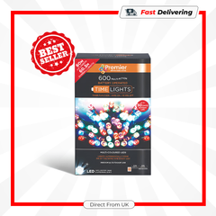 Premier 600 LED Multi Action Battery Operated TIMELIGHTS™ Multi/Green