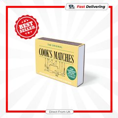 COOKS Safety Matches Box 220 Reliable Matches for Kitchen Home Camping Cooking