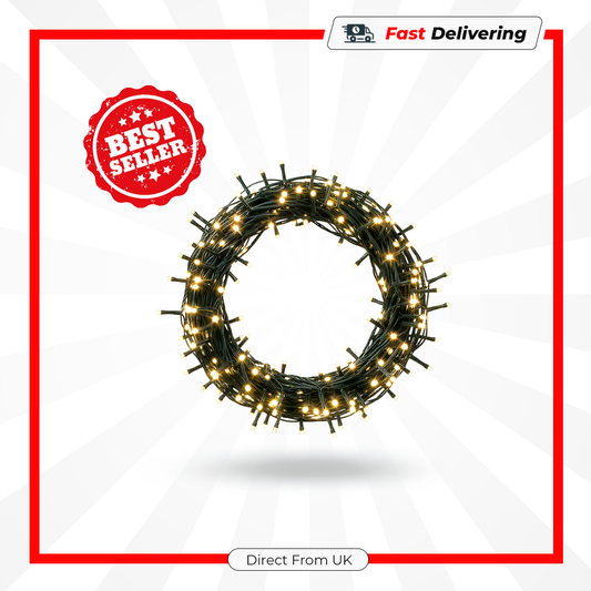 Lumineo 750 LED Compact Christmas Lights Warm White Classic White Indoor Outdoor