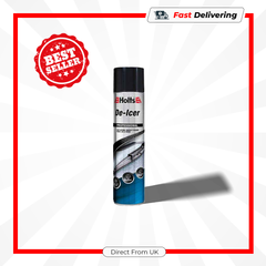 Holts De-Icer Spray 600ml Car Windscreen Window Ice Remover -15C Fast Acting