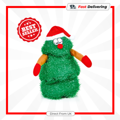 Premier Animated Singing Norbert Tree 28cm Battery Operated Christmas Decor