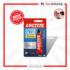 Loctite Extreme Non Drip Glue 20g Gel Strong Clear Bond DIY Home Repairs