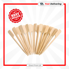 Tala Bamboo Cocktail Sticks Set of 50 Eco-Friendly Canape Party Food Picks
