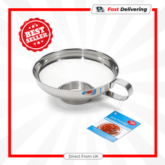 Tala Jam Funnel Stainless Steel 11.5cm Preserving Bottles Jars Kitchen Tool