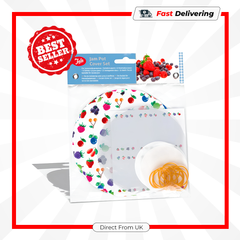 Tala Everyday Fruit Jam Pot Cover Set for Homemade Jam, Preserves & Canning Jars