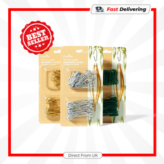 Premier 150 Metal Hooks 75 Regular & Large Size Christmas Tree Ornament Hangers