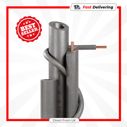 Davant Byelaw 49 Pipe Wrap 1m 19mm Wall Thickness Insulation for 22mm Pipe