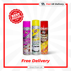 Xanto Vamoosh Cleaning Sprays Mousse Oven Cleaner Furniture Kitchen Bathroom