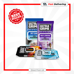 Ultragrime Slim Life BBQ Cleaning Cloth Wipes XXL 30 Pack Heavy Duty