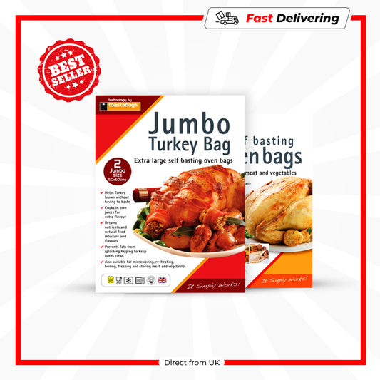 Toastabags Jumbo Turkey Roasting Bags 2 Pack