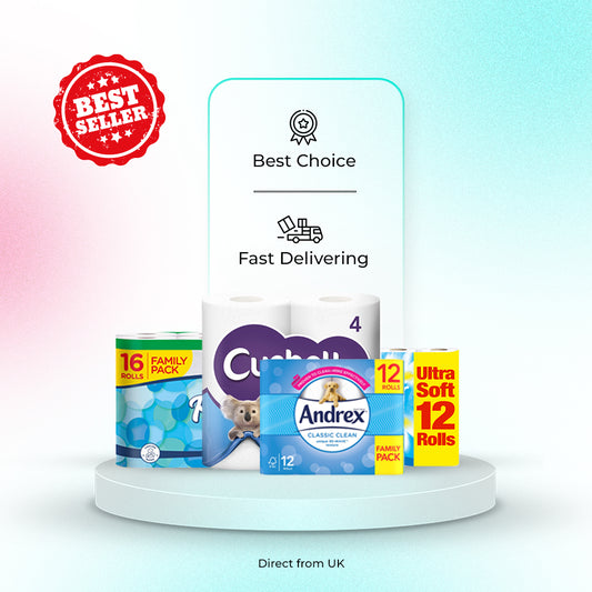 3 & 2 Ply Toilet Rolls Bulk Premium Quality Extra Soft Toilet Tissue Paper