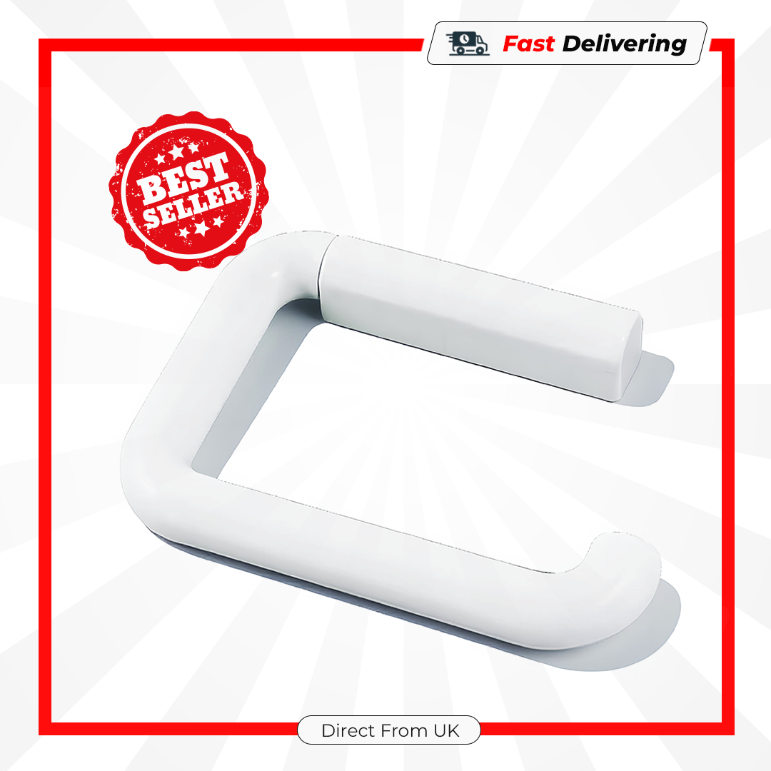 Chef Aid Toilet Roll Holder Bathroom Wall Mounted Tissue Paper Dispenser