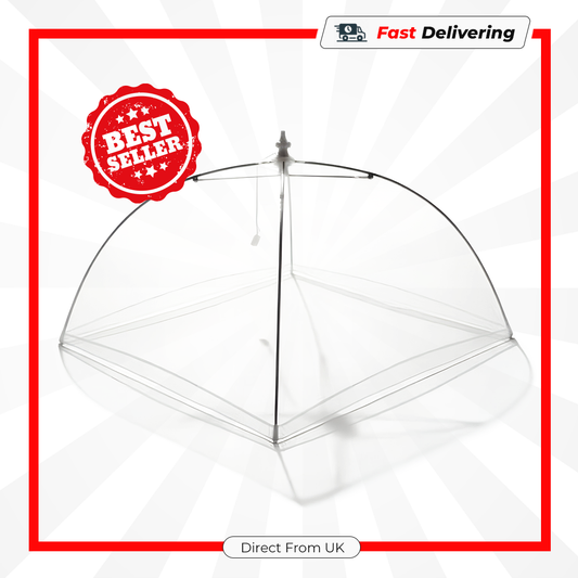 Chef Aid Food Cover 30.5cm Mesh Dome Lid Plate Protector Kitchen Food Guard