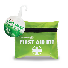 Masterplast First Aid Kit 23 Piece Compact Travel Home Car Emergency Supplies