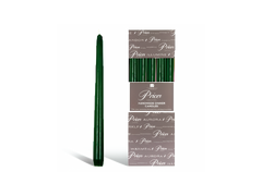 Price's Candles Venetian Red Dinner Candles 10" Pack of 10 Elegant Taper Set