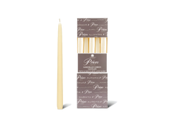 Price's Candles Venetian Red Dinner Candles 10" Pack of 10 Elegant Taper Set