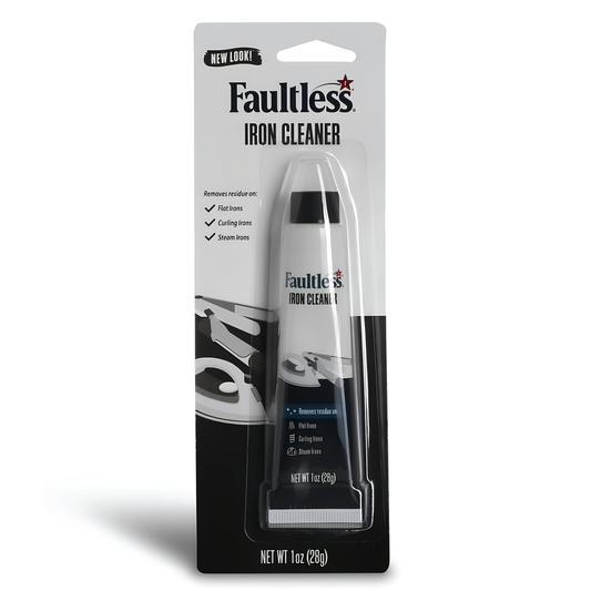 Faultless Hot Iron Cleaner 28g Remove Residue Scorch Marks Easy Cleaning