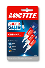 Loctite Maxi Trio Super Glue Liquid 3x3g Extra Strong Instant Adhesive Repair