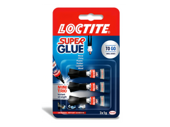 Loctite Mini Trio Super Glue 3 x 1g Fast Strong Clear Bond DIY Repairs