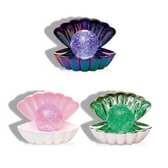 Premier 18cm LED Clam Shell Water Spinner Light Up Christmas Decoration