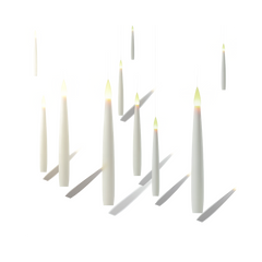 Premier 15cm Floating Candle Elegant Water Light Decoration for Home & Events