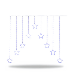 Premier FlexiBrights Star V Curtain Light 258 White LEDs 1.2m Indoor Outdoor