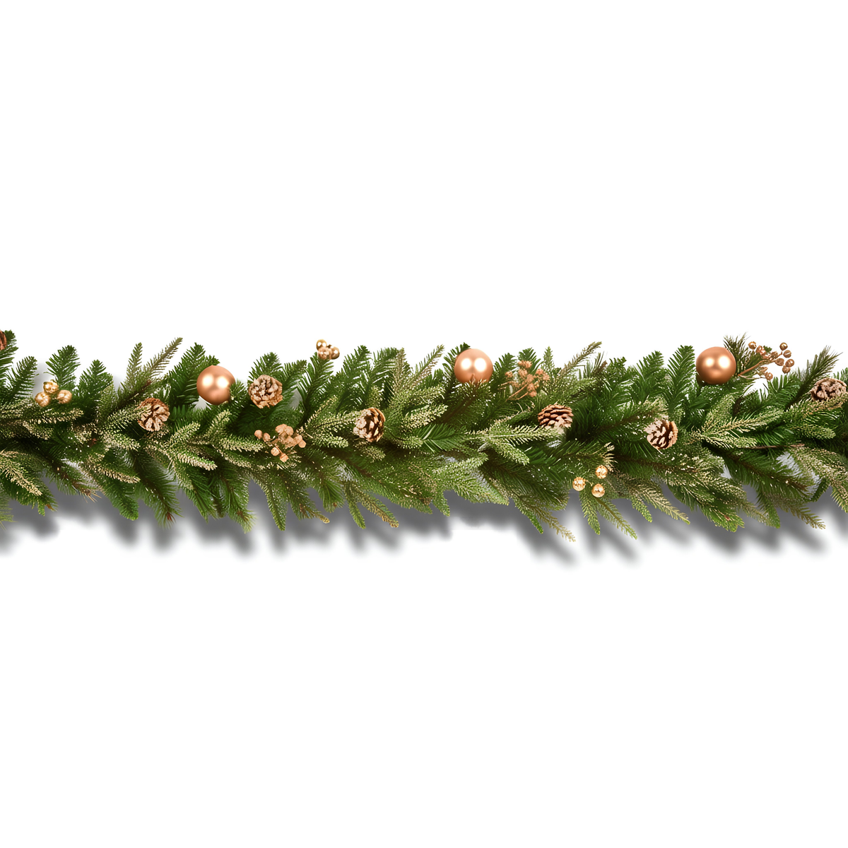 Premier Gold Decorative Garland 1.8m Christmas Tree Mantel Festive Decor