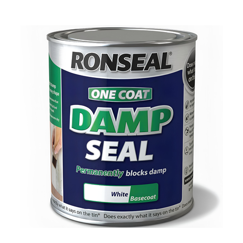 Ronseal One Coat Damp Seal White 250ml Wall & Ceiling Damp Stain Blocker
