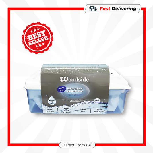 Woodside Moisture Trap 500g Dehumidifier Damp Condensation Odour Control