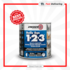 Zinsser Bullseye 1-2-3 Water-Based Primer Stain Killer 5L Interior Exterior
