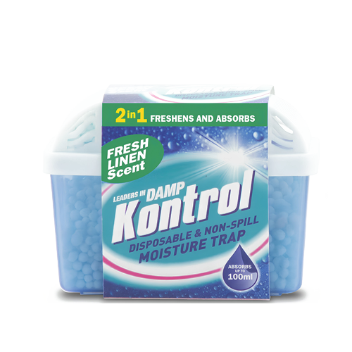 Kontrol Mini Moisture Dehumidifier Linen Wardrobe Cupboard Damp Control