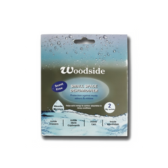 Woodside Slim Small Space Dehumidifiers 2 x 25g Sachets Wardrobe Cupboard