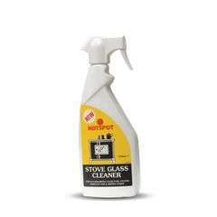 Hotspot Stove Glass Cleaner 750ml Wood Coal Oil Fire Stove & Fireplace Spray