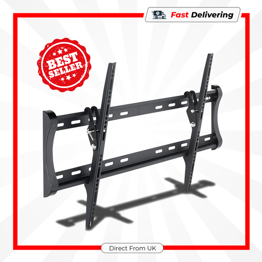Vivanco Slim Tilt TV Wallmount BTI 6080 85 Inch Adjustable Flat Bracket VESA